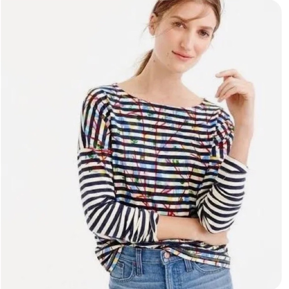 J Crew Michael De Feo Art to Wear Tee (M)